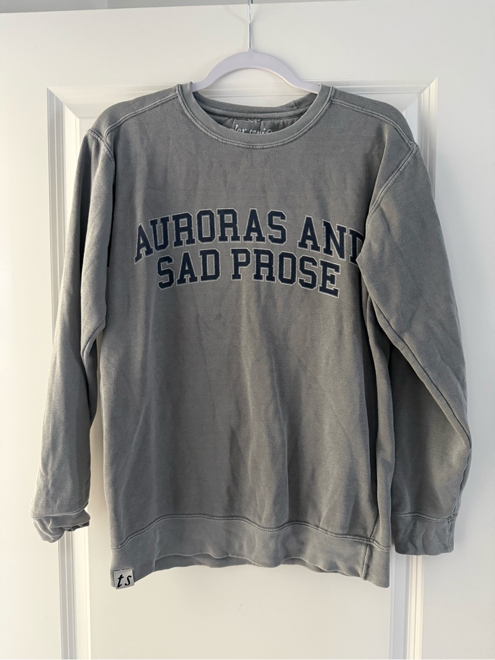 Taylor Swift "Auroras And Sad Prose" Crewneck Sweatshirt Small